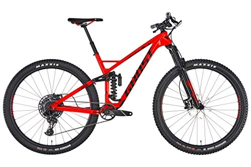 Mountainbike : Ghost Slamr 6.9 LC U 29R Fullsuspension Mountain Bike 2019 (L / 48cm, Riot Red / Jet Black)
