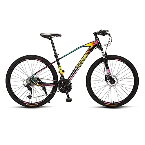 Mountainbike : LLF Fahrrad, 27, 5 Zoll Mountainbike 27 Geschwindigkeit für Jugendliche / Erwachsene, Dual Scheibenbremse Aluminiumstahlrahmen MTB Fahrradweg Fahrrad(Size:27.5inch 27 Speed, Color:C)