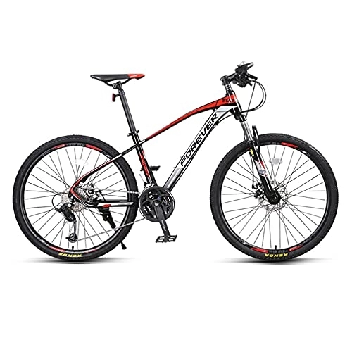 Mountainbike : LLF Fahrrad, 27, 5 Zoll Mountainbike 27 Geschwindigkeit für Jugendliche / Erwachsene, Dual Scheibenbremse Aluminiumstahlrahmen MTB Fahrradweg Fahrrad(Size:27.5inch 27 Speed, Color:D)