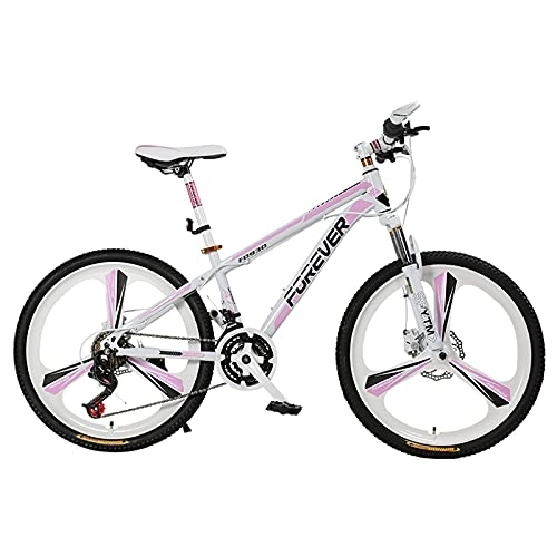 Mountainbike : LLF Fahrrad, Mountainbike, Erwachsene Variable Geschwindigkeit Stoßdämpfendes Fahrrad, Leichte Student Rand Road Racing DREI Messerrad MTB(Size:24 Speed, Color:26inch)