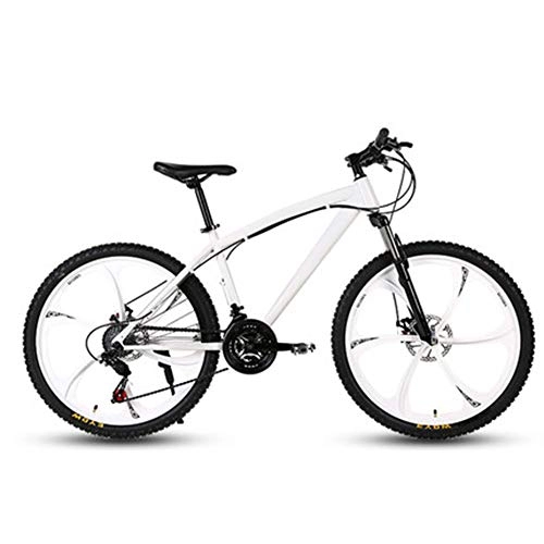 Mountainbike : LPsweet Fahrräder Für Erwachsene, Aluminium Rahmen Mit Variabler Geschwindigkeit Kleine Tragbare Ultra Light Einfach Falten Und Tragen Sie Entwurf Bequem Und Schnell Commuting, Weiß, 21speed