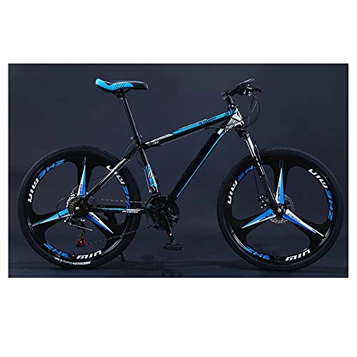 Mountainbike : LZZB Faltrad für Erwachsene, Leichte Mountainbikes Fahrräder Starker Aluminiumrahmen mit Scheibenbremse, 24 26 27, 5 Zoll, E, 24 Zoll