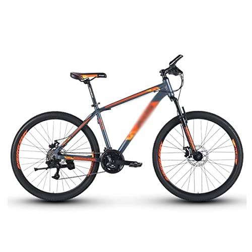 Mountainbike : LZZB Mountainbike 21 Geschwindigkeit 26 Zoll Rad Dual Suspension Fahrrad mit Aluminiumlegierungsrahmen Geeignet für Männer und Frauen Radsportbegeisterte / Orange