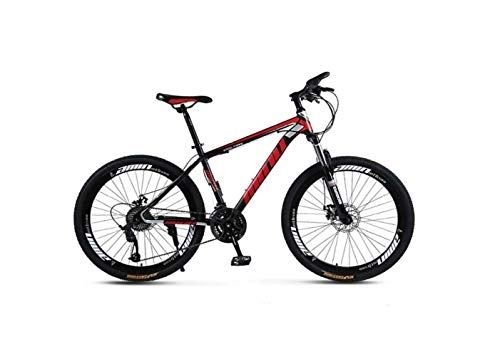 Mountainbike : Mountain Bike, Mountainbike Adult Mountainbike 26 Zoll 30-Gang-Einrad-Offroad-Stoßdämpfer mit Variabler Geschwindigkeit Herren- und Damen-Fahrrad Fahrrad, A, 36-Gang