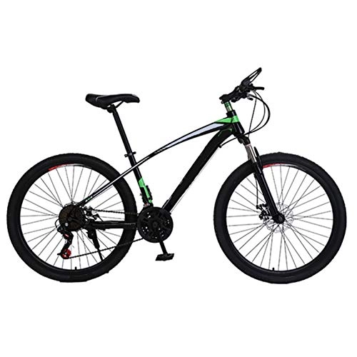 Mountainbike : Mountainbike 26 Zoll mit Aluminium Rahmen, V-Brake, 21 Gang Schaltung einstellbare Gabelfederung als Herren Fahrrad Damen, Jungen Fahrrad Mädchen, Kinder Fahrrad