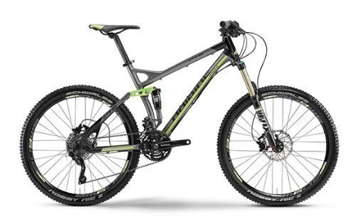 Mountainbike : Q FS SE Hai 26" 30-G XT Mix MTB 2013 Darkgrey / schwarz matt (Rahmengröße 52)