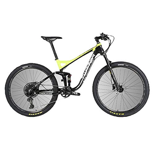 Mountainbike : SIER Weicher Schwanz vollgefederte Mountainbike-Rennen Auto 22 Männer reiten die Fahrradgeschwindigkeit Rennräder 27.5 Zoll, Green