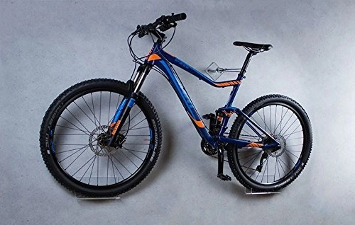 Mountainbike : trelixx® Fahrradwandhalterung Mountainbike | Acrylglas | platzsparende Fahrradaufbewahrung | großartiges Design | leichte Montage | gelasert | perfekt geeignet für Ihr Mountainbike
