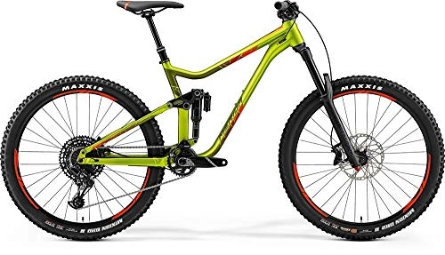 Mountainbike : Unbekannt Merida ONE-Sixty 600 Fully Mountainbike grün / rot RH 47 cm / 27, 5 Zoll
