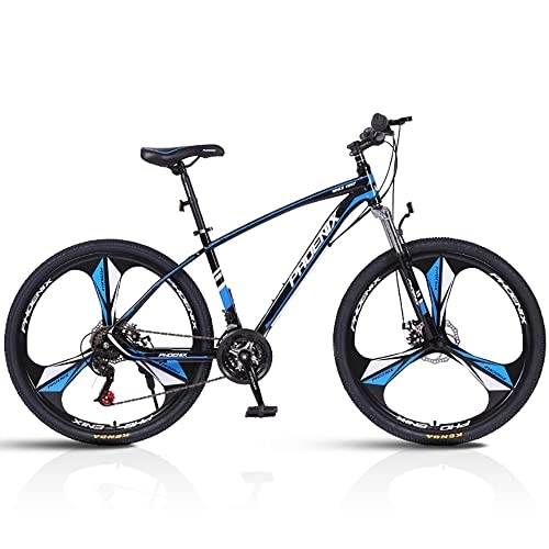 Mountainbike : WBDZ Neues 26 / 27, 5-Zoll-Mountainbike aus Aluminium mit Rahmenscheibenbremse, Mountainbikes, 27-Gang-Mountainbike, stoßdämpfende Vorderradaufhängung für Männer und Frauen, Rennrad