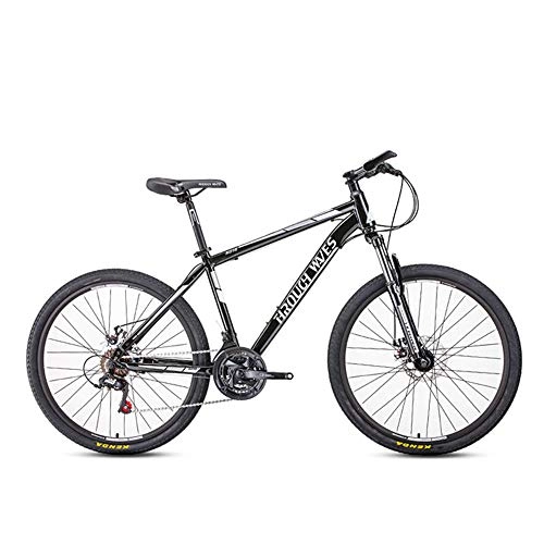 Mountainbike : YQ&TL 26 Zoll 21 Gang Mountainbike Fahrrad MTB Erwachsener Student im Freien Sport Radfahren Rennräder Heimtrainer Vollfederung MTB-Getriebe Doppelscheibenbremsen Mountainbike E