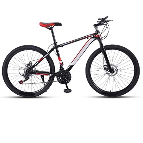 Mountainbike : YUN HAI Rutschhemmende Erwachsene Mountainbikes 30 Geschwindigkeit Fahrräder Leichte Aluminium-Legierung 26 Zoll Kinderräder Doppelscheibenbremsen Gebirgsfahrrad (Farbe : Rot)