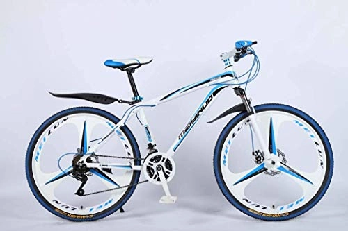 Mountainbike : ZHTY 26In 27-Gang-Mountainbike für Erwachsene, Leichtmetall-Vollrahmen aus Aluminiumlegierung, Herrenrad mit Vorderradaufhängung, Mountainbike mit Scheibenbremse