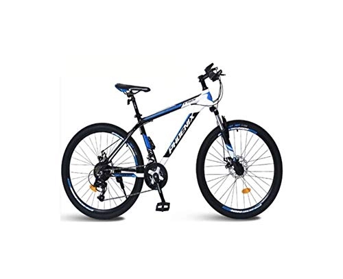 Mountainbike : ZYHZP Fahrrad-Folding Fahrrad Mountainbike (Color : Black Blue, Size : 27.5 inches)