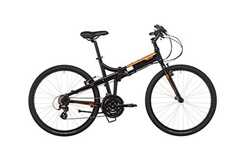 Zusammenklappbare Mountainbike : tern Joe C21 26" black / orange Rahmengröße 50, 8 cm 2018 Faltrad