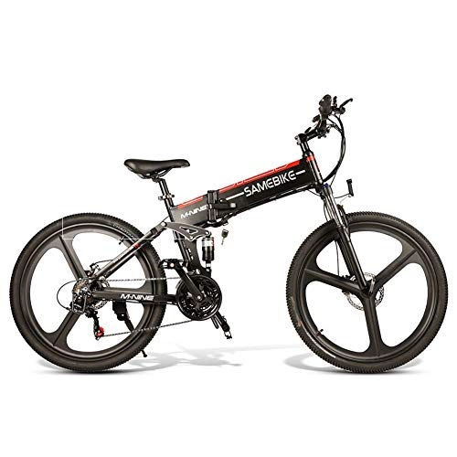 Zusammenklappbares elektrisches Mountainbike : Ylight 26 Zoll E-Bike Falten Elektrisches Fahrrad Power Assist Elektrofahrrad E-Bike 48V 350W E-Bike Elektro Samebike