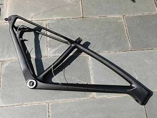 Cornici per Mountain Bike : Flyxii - Telaio per Mountain Bike da 29er MTB, in Fibra di Carbonio, Opaco, 48, 3 cm, con ASSE Thru 12 x 142 mm