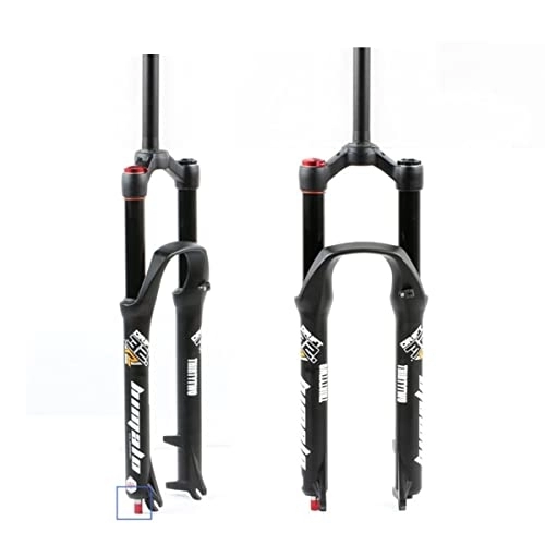 Forcelle per mountain bike : 26 / 27, 5 / 29 in Forcella per Mountain Bike Ad Aria 1-1 / 8'' 28, 6 Mm QR 9 Mm Viaggio 120 Mm Forcella per Bicicletta Blocco Manuale Forcelle MTB per Biciclette XC / AM (Color : Black, Size : 26in)