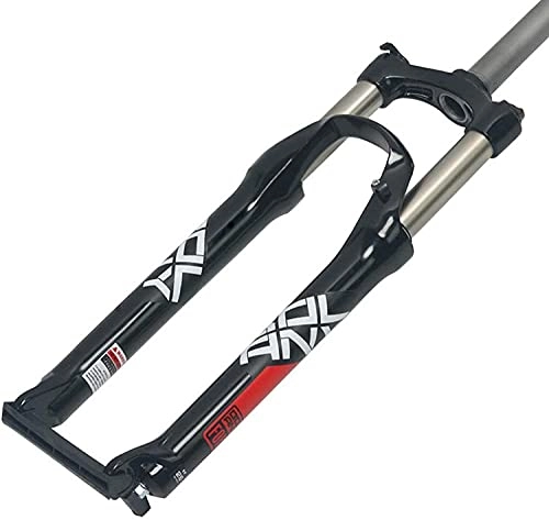 Forcelle per mountain bike : 26 / 27.5 / 29Er MTB Tutto In Lega Di Alluminio Sospensione Meccanica A Molla Smorzamento Della Sospensione Della Forcella Per Accessori Per Biciclette(Color:Noir;Size:27.5inch)