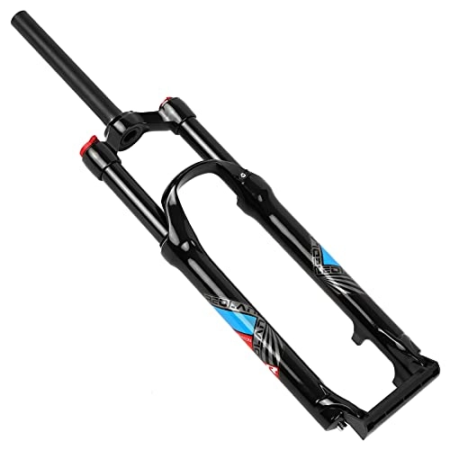 Forcelle per mountain bike : 26 '' / 27.5 '' Mountain bike fly front forchetta in lega di alluminio in lega di alluminio per biciclette forcella Air smorzamento a forcella anteriore accessori per biciclette parti ( Color : B )