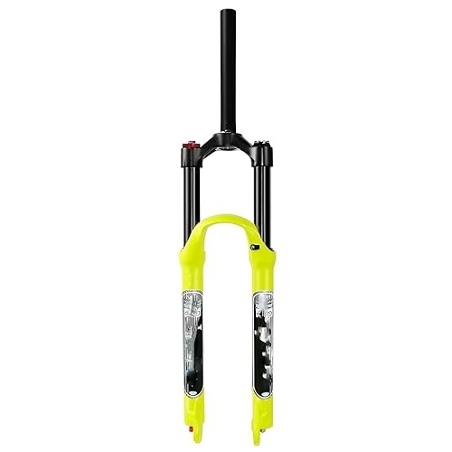 Forcelle per mountain bike : 26 Forcelle Ammortizzate Mtb 27, 5 29 Pollici Freno A Disco Viaggio 130 Mm, Regolazione Del Ritorno Forcella Anteriore Pneumatica Per Mountain Bike Lega(Size:26 INCH, Color:SERRATURA MANUALE RASTREMATA)