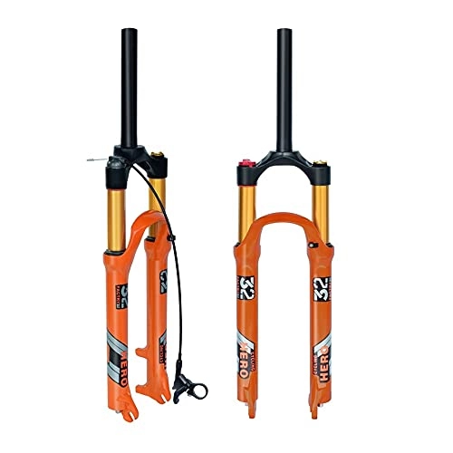 Forcelle per mountain bike : Attrezzature per il ciclismo Corsa a forche d'aria in lega di alluminio 12 0MM. Mountain Bike Front Fork Air Fork 26 27.5 29 pollice Dalla spalla Controllo del cavo Alloy di magnesio . per bici