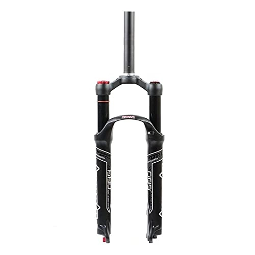 Forcelle per mountain bike : Bicycle 26 27.5 Aria 29 Pollici MTB. Bike Suspension Fork, Rebound Regol QR. Viaggio 120mm Lock out Ultralight Gas Shock XC. Bicicletta Forks (Color : Straight Shoulder, Size : 26INCH)