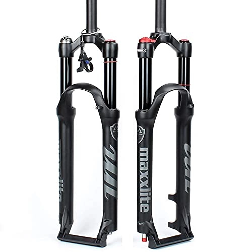 Forcelle per mountain bike : Bicycle Suspension Fork 26 "27.5" 29 Pollice Bicycle Suspension Fork MTB Hub Bicicletta 120Mm Air Fork Bicycle Sospensione Forcella Anteriore Forcella Mountain Bike Bicycle Fork, Wire control, 29inch