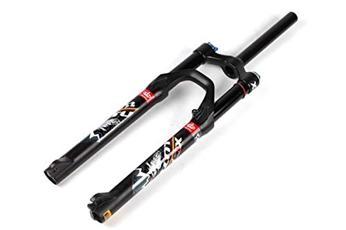 Forcelle per mountain bike : Ciclismo Sospensione 26" / 27.5" / 29" Bicicletta Forcella ad Aria- MTB Forcella Ammortizzata Smart Lock out Damping Adjust Bike Forcella Anteriore 1-1 / 8" Freno a Disco