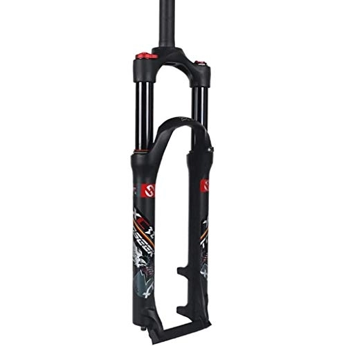 Forcelle per mountain bike : Forcella Ammortizzata 26 27.5 29 inch Leggero Controllo delle Spalle Aluminum Alloy MTB Forcella Forcella di Sospensione Mountain Bike Bicicletta Viaggio:100 mm, D-27.5inch