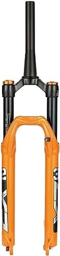 Forcelle per mountain bike : Forcella ammortizzata for mountain bike 26 / 27, 5 / 29 pollici Forcella pneumatica MTB Corsa 100mm Smorzamento Regolazione forcella anteriore freno a disco 9mm HL ( Color : Tapered , Size : 27.5inch )