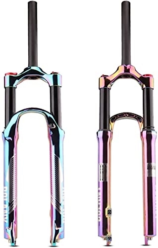 Forcelle per mountain bike : Forcella Ammortizzata Forcella Anteriore Forchetta per biciclette MTB Bicycle Suspension Fork, 27, 5 / 29 pollice Mountain Bike Bicycle Bicycle Sospensione Aspirazione Forcella anteriore Ammortizzatore