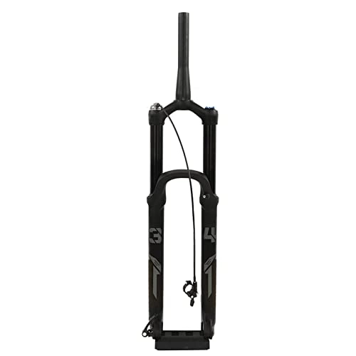 Forcelle per mountain bike : Forcella Anteriore Bici da 29 Pollici, Lega MG 175 Mm Forcella Ammortizzata per Mountain Bike Blocco Remoto Forcella Ammortizzata per Bici Ultraleggero per Bici Elettrica da Neve