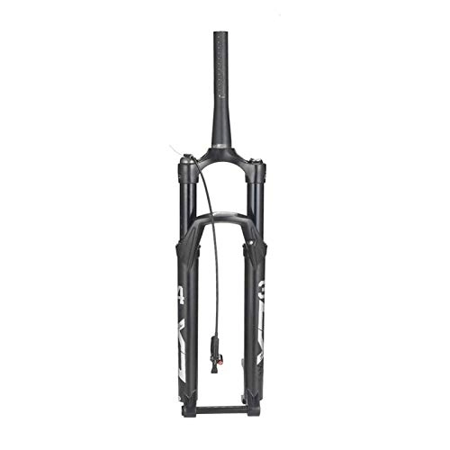 Forcelle per mountain bike : Forcella Anteriore con Sospensione Pneumatica per Mountain Bike, Forcelle MTB con Assorbimento Degli Urti 34 Mm Grande Corsa del Tubo Interno 120 Mm ( Color : Tapered Remote lockout , Size : 29inch )