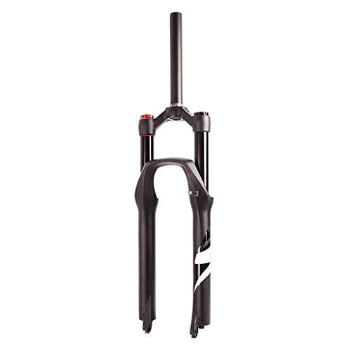 Forcelle per mountain bike : Forcella anteriore Mountain Bike Remote Lockout / manuale Lockout Air Suspension Forks 120mm Viaggio, lega di alluminio (colore : blocco manuale, dimensioni: 27, 5 cm)