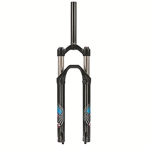 Forcelle per mountain bike : Forcella Anteriore per Bicicletta Sospensione Mountain Bike Bicicletta MTB Lega di Alluminio Forcella Tubo Dritto Corsa 100 mm