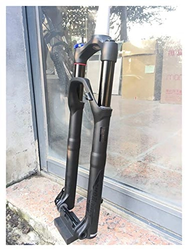 Forcelle per mountain bike : Forcella della bicicletta 29 ER Pollice Thru Axis Recon Ricon Gold RL 110 15 mm Olio Gas Air Suspension MTB Bicycle Fork Tubo affusato staffa di montaggio della forcella della biciclett