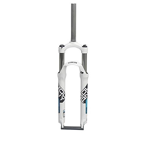 Forcelle per mountain bike : Forcella Mountain Bike Forcelle Downhill 24 Pollici, Escursione 100mm MTB Air Fork Tubo Dritto, Forcelle Ammortizzate Ultraleggere Forcelle Anteriori XC / AM / FR Ciclismo C, 24inch