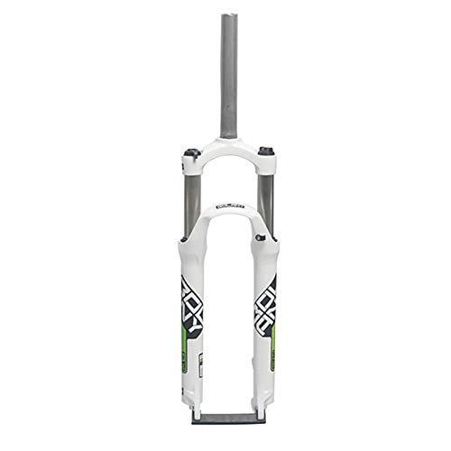 Forcelle per mountain bike : Forcella Mountain Bike Forcelle Downhill 24 Pollici, Escursione 100mm MTB Air Fork Tubo Dritto, Forcelle Ammortizzate Ultraleggere Forcelle Anteriori XC / AM / FR Ciclismo E, 24inch