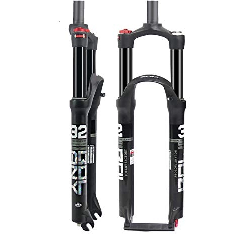 Forcelle per mountain bike : Forcella pneumatica in Carbonio- Sospensione MTB Forcella Forcella MTB Tube Fork Forcella pneumatica Ammortizzatore in Lega di Alluminio (26 Pollici / 27, 5 Pollici / 29 Pollici)