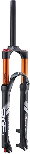 Forcelle per mountain bike : forcelle Ammortizzate 26 27.5 Pollici Bicycle Front Fork, Dritto 1-1 / 8" MTB. Air Fork Manual Blockout Sospensione 9mm QR. Nero for Mountain Bike Forcella Anteriore (Size : 26 inch)