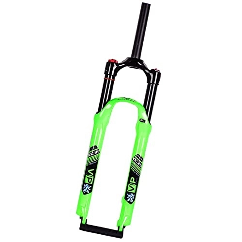 Forcelle per mountain bike : Forcelle Ammortizzate Bici Mountain Forcella Anteriore Pressione d'Aria Ammortizzatore Lega di Alluminio Spalla Controllo, Sterzo Dritto 120mm ASSE Passante da Viaggio A, 27.5inch