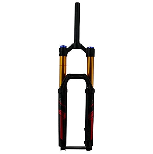 Forcelle per mountain bike : Forchetta della Bici Forcella della Bici MTB Forks Bicycle Bicycle Forks 27.5"29 Pollici ER 1-1 / 8" 1-1 / 2"39.8air Resilience Thru Axle15 * 110 Centro di smorzamento (Color : 27.5silver 30mm)