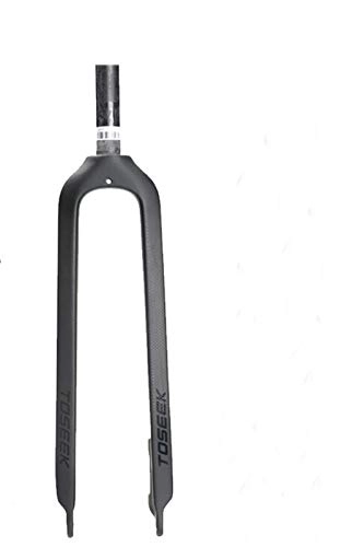 Forcelle per mountain bike : Forchetta della Bici Forcella di Carbonio 26 27.5 29ex Bicycle Fork Road MTB Bike Front Fork 29 T800 Sospensione in Fibra di Carbonio 2020 (Color : Black Red 27.5)