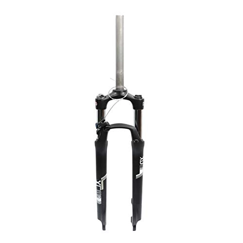 Forcelle per mountain bike : Forchetta della Bici MTB Bike 26 Pollici Forcella Anteriore Blocco a Sospensione Travel 100mm Spalla a Spalla Bicycle Disc Forks Parti di Montagna (Color : 26in Shoulder White)