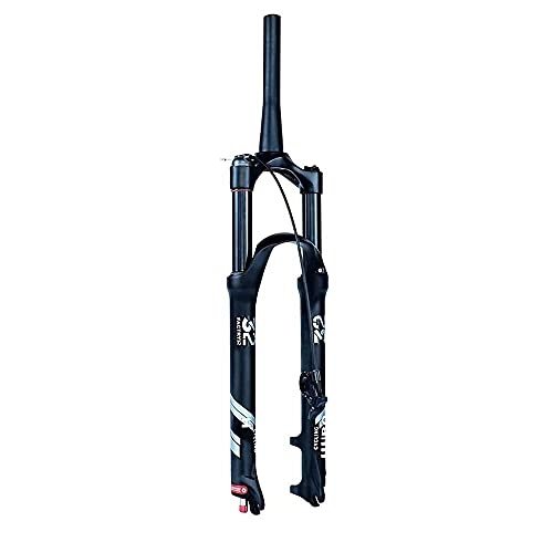 Forcelle per mountain bike : GNY MTB. Bike Suspension Fork, 26 / 27.5 / 29 Pollice in Lega di magnesio Tubo Conico Forcella Anteriore 1-1 / 8"Bici Ammortizzatore Ammortizzatore Forchette Rebound Regolazione Viaggio 140mm (Colore: A,