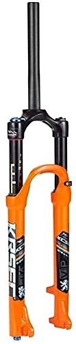 Forcelle per mountain bike : JKFZD 26 27.5 29 Pollice Forcelle Ammortizzate MTB Mountain Bike Forcella Ammortizzata Lega di Alluminio Freno a Disco Damping Registrazione 100 Millimetri (Color : A, Size : 27.5inch)