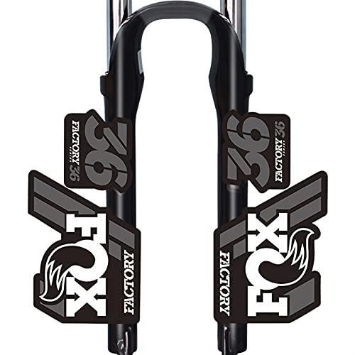 Forcelle per mountain bike : JSGAB Ciclismo Decorazione Adesivi della Forcella della Bicicletta F-O-x 36 Autoadesivo della Forcella Anteriore Bicicletta Mountain Bike Front Fork Sticker Stesso Bicycle Front Fork Sticker Adesivi