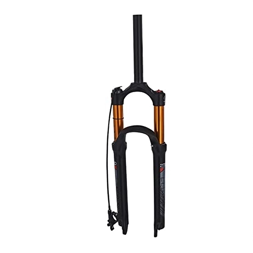 Forcelle per mountain bike : JXRYFMCY Forcella Dritta per Bici Mountain Bike Suspension Fork Dritto Steer of Steter Fork Accessori for Biciclette per Accessori per Biciclette (Color : Black, Dimensione : 29 inch)