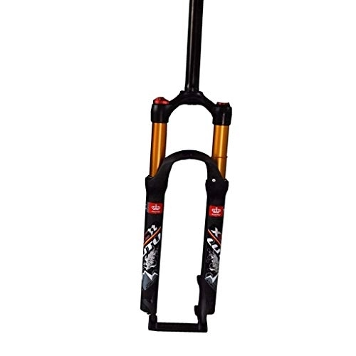 Forcelle per mountain bike : KANGXYSQ Mountain Bike Suspension Fork, 1-1 / 8' Spalla Leggera in Lega di Alluminio MTB Ciclismo Controllo di Viaggio: 100mm (Color : A, Size : 27.5inch)